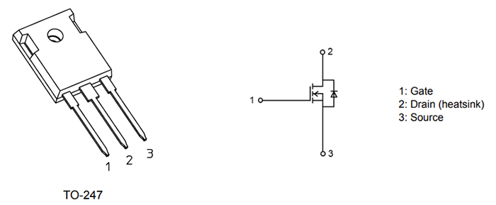 Toshiba TK095N65Z5 Silicon N-Channel  (DTMOSVI) MOSFET